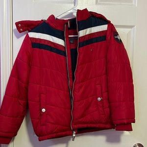 Tommy hilfinger bubble jacket size 10/12